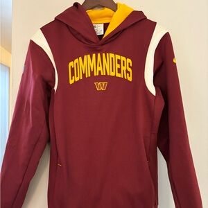 Nike Burgundy Commanders Hoodie